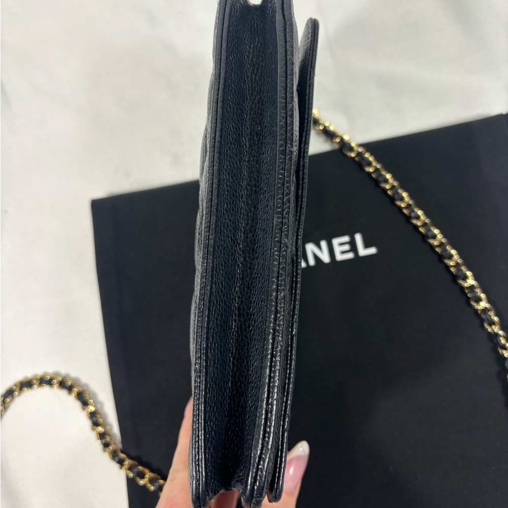 Gorgeous Chanel Woc black caviar gold hardware Sold - Picture 6 of 16